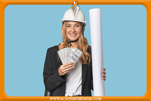 حقوق مهندس معمار دارای پروانه اشتغال